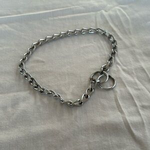 Small metal dog collar.